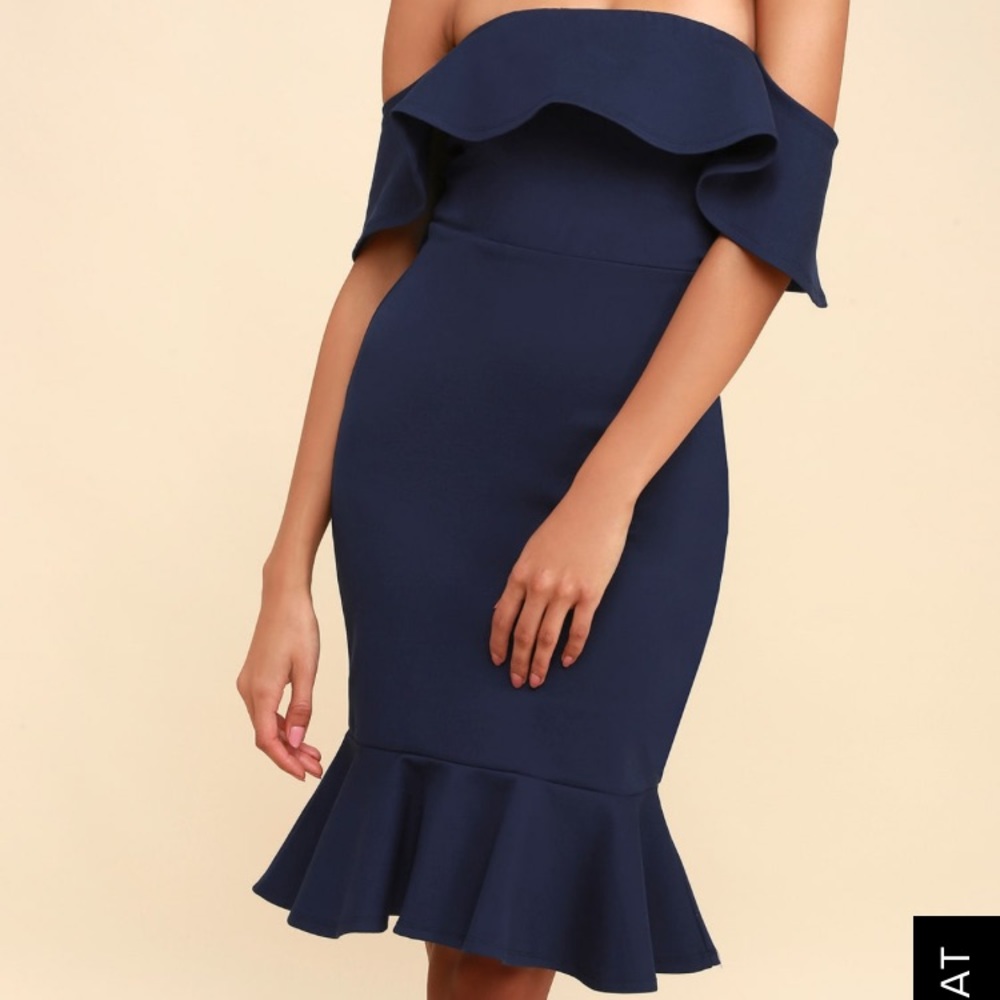 Lulus Off the Shoulder Dress